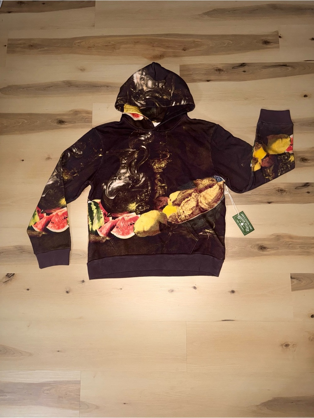 Denim Tears Baroque Still Fruit
Painting Hoodie